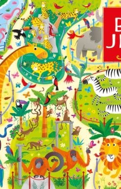 Usborne Book and Jigsaw At the Zoo