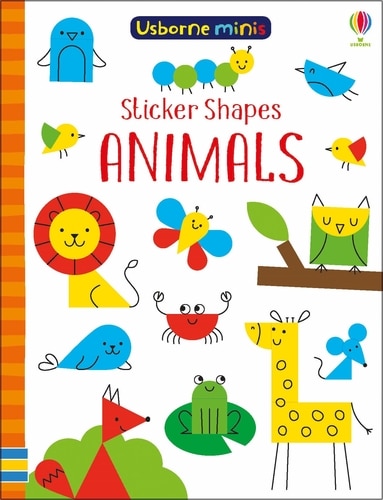 9781474940252 Sticker Shapes Animals