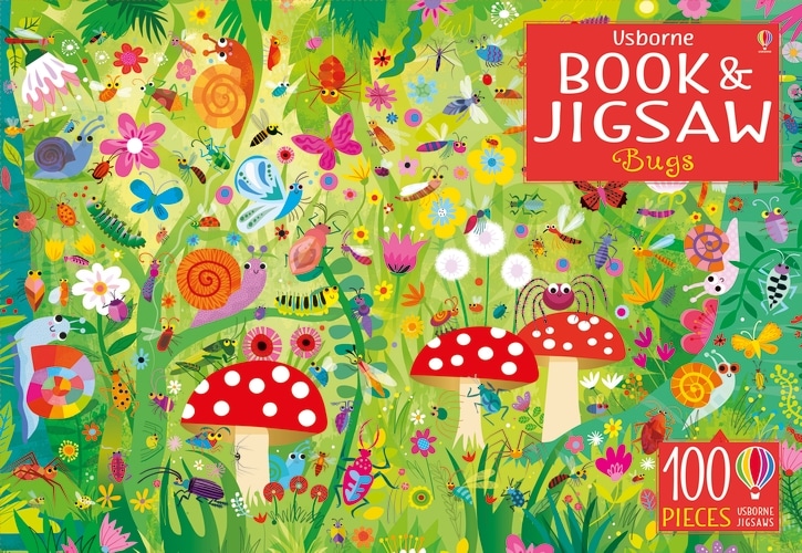 9781474949927 Usborne Book and Jigsaw Bugs