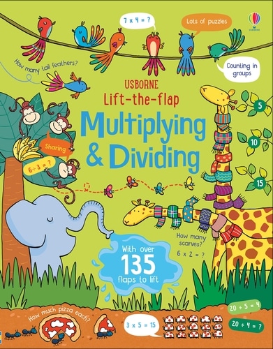 9781474950749 Lift-the-Flap Multiplying and Dividing