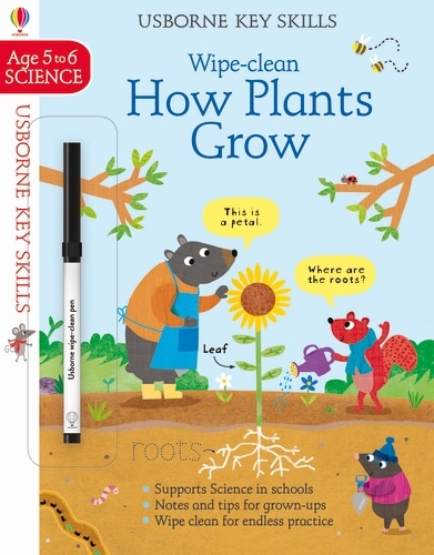 9781474951128 Wipe-Clean How Plants Grow 5-6
