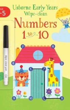 Early Years Wipe-Clean Numbers 1 to 10