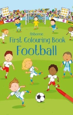 First Colouring Book Football