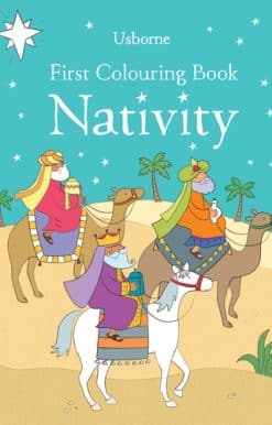 First Colouring Book Nativity
