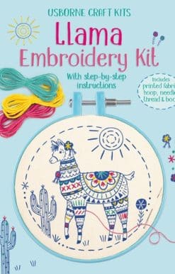 Embroidery Kit: Llama