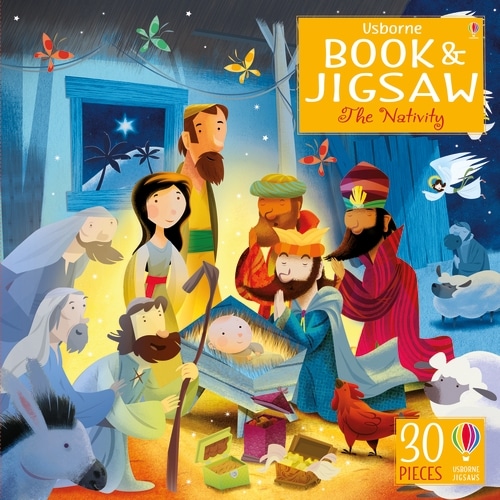 Usborne Book and Jigsaw The Nativity