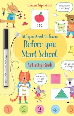 Wipe-Clean All You Need to Know Before You Start School Activity Book
