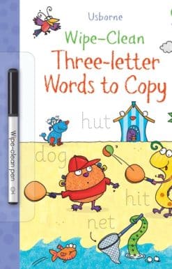 Wipe-Clean Three-Letter Words to Copy