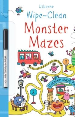 Wipe-Clean Monster Mazes