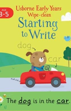 Early Years Wipe-Clean Starting to Write