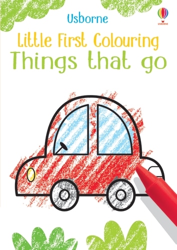 9781474969239 Little First Colouring Things that go