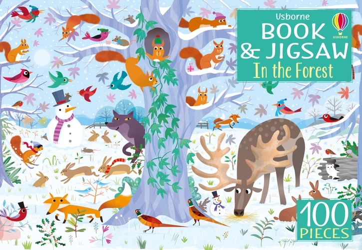 9781474970525 Usborne Book and Jigsaw In the Forest