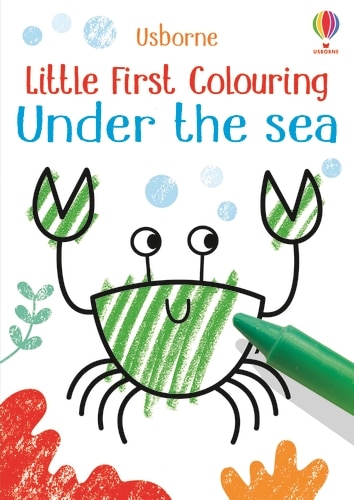 9781474980579 Little First Colouring Under the Sea