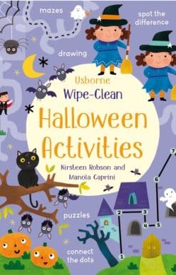 Wipe-Clean Halloween Activities: A Halloween Book for Children