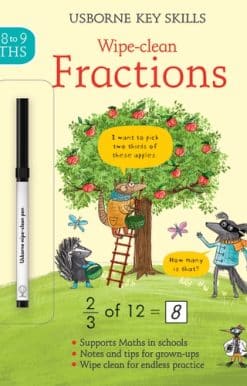 Wipe-clean Fractions 8-9