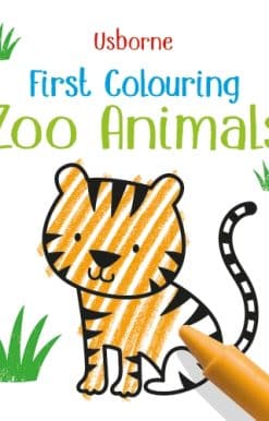 First Colouring Zoo Animals