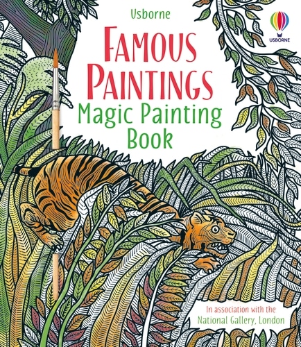 Famous Paintings Magic Painting Book