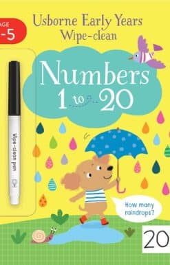 Early Years Wipe-Clean Numbers 1 to 20