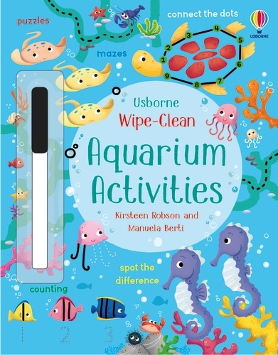 9781474986830 Wipe-Clean Aquarium Activities
