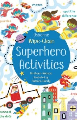 Wipe-Clean Superhero Activities
