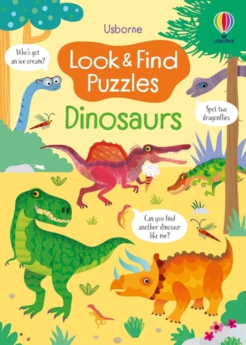 9781474988766 Look and Find Puzzles Dinosaurs