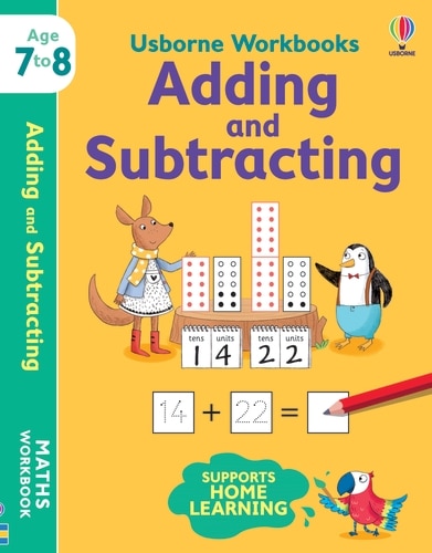 9781474994514 Usborne Workbooks Adding and Subtracting 7-8