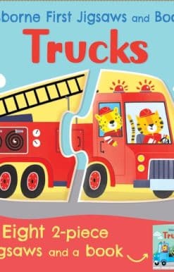 Usborne First Jigsaws and Book: Trucks