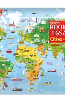 Usborne Book and Jigsaw Cities of the World