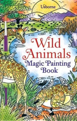 Wild Animals Magic Painting Book