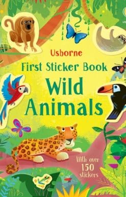 First Sticker Book Wild Animals
