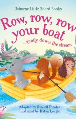 Row, row, row your boat gently down the stream