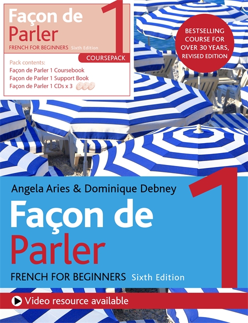 Façon de Parler 1 French Beginner's course 6th edition: Course pack