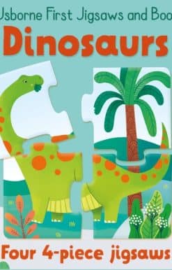 Usborne First Jigsaws and Book: Dinosaurs