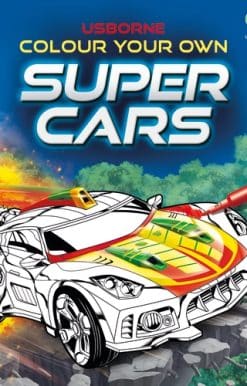 Colour Your Own Supercars