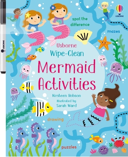 9781801319195 Wipe-Clean Mermaid Activities