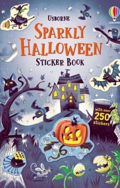 Sparkly Halloween Sticker Book: A Halloween Book for Kids