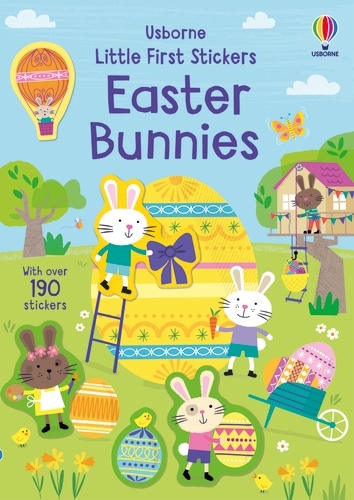 Little First Sticker Book Easter Bunnies: An Easter And Springtime Book For Children