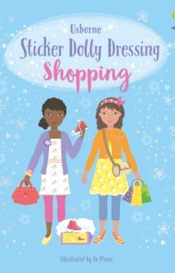 Sticker Dolly Dressing Shopping