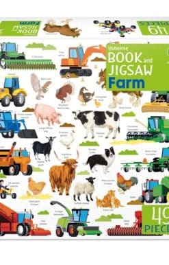 Usborne Book and Jigsaw Farm