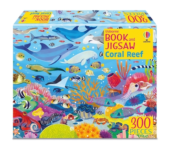 9781803708195 Usborne Book and Jigsaw Coral Reef