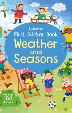 First Sticker Book Weather and Seasons