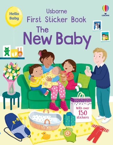 9781805070696 First Sticker Book The New Baby