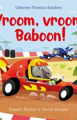 Vroom, vroom, Baboon!
