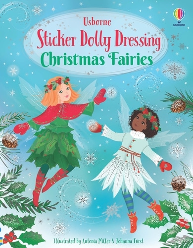 9781805072423 Sticker Dolly Dressing Christmas Fairies