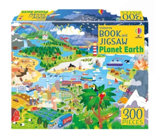Usborne Book and Jigsaw Planet Earth