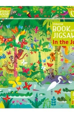 Usborne Book and Jigsaw In the Jungle