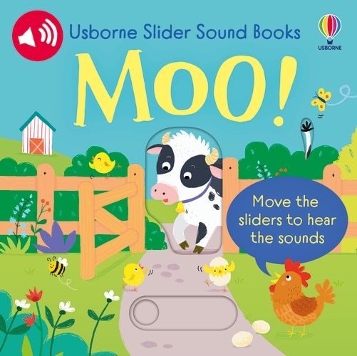 9781805312819 Slider Sound Books Moo!