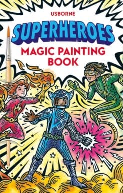 Superheroes Magic Painting Book