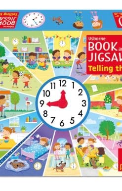 Usborne Book and Jigsaw Telling the Time