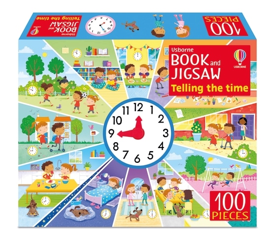 Usborne Book and Jigsaw Telling the Time